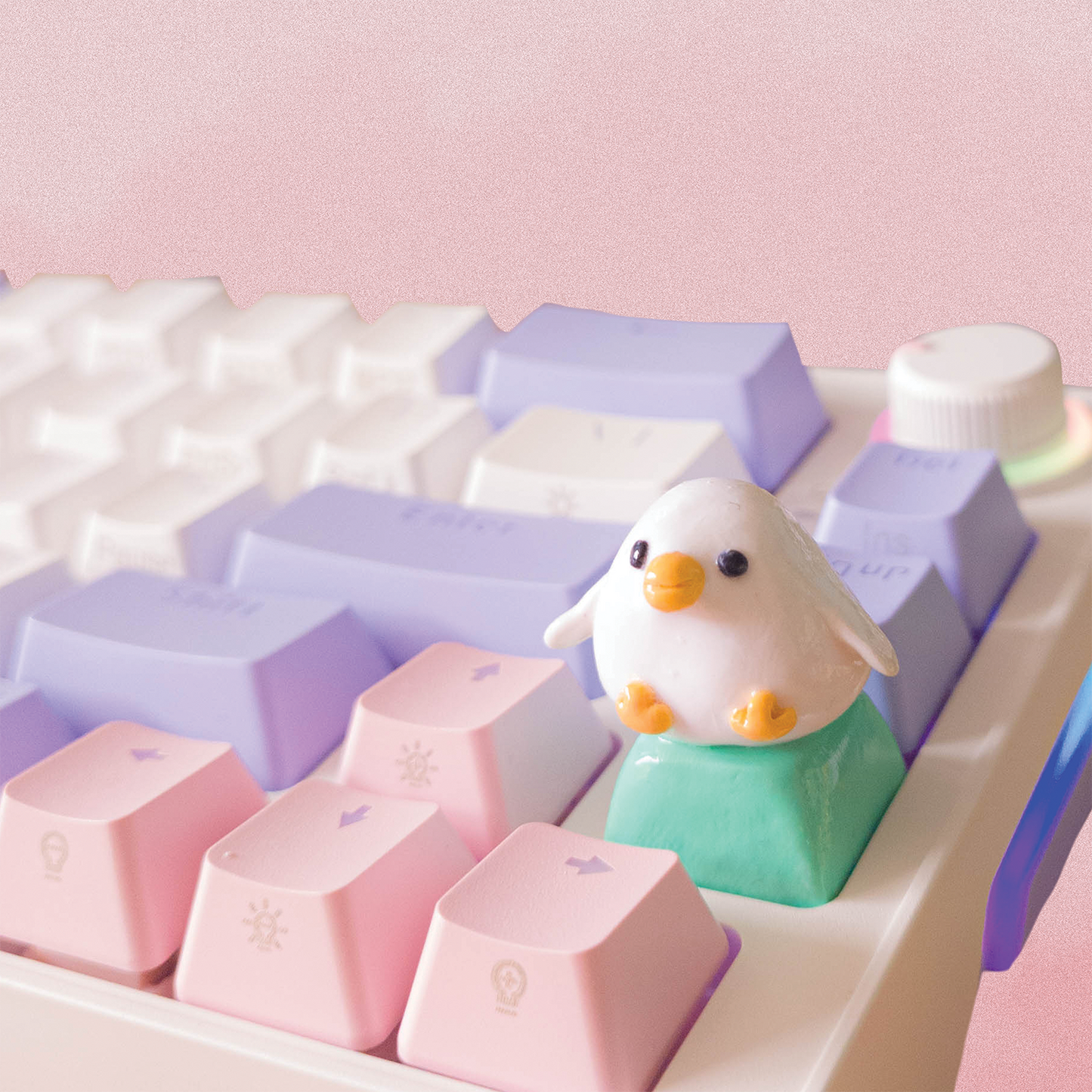 Flappy Goose Artisan Keycap