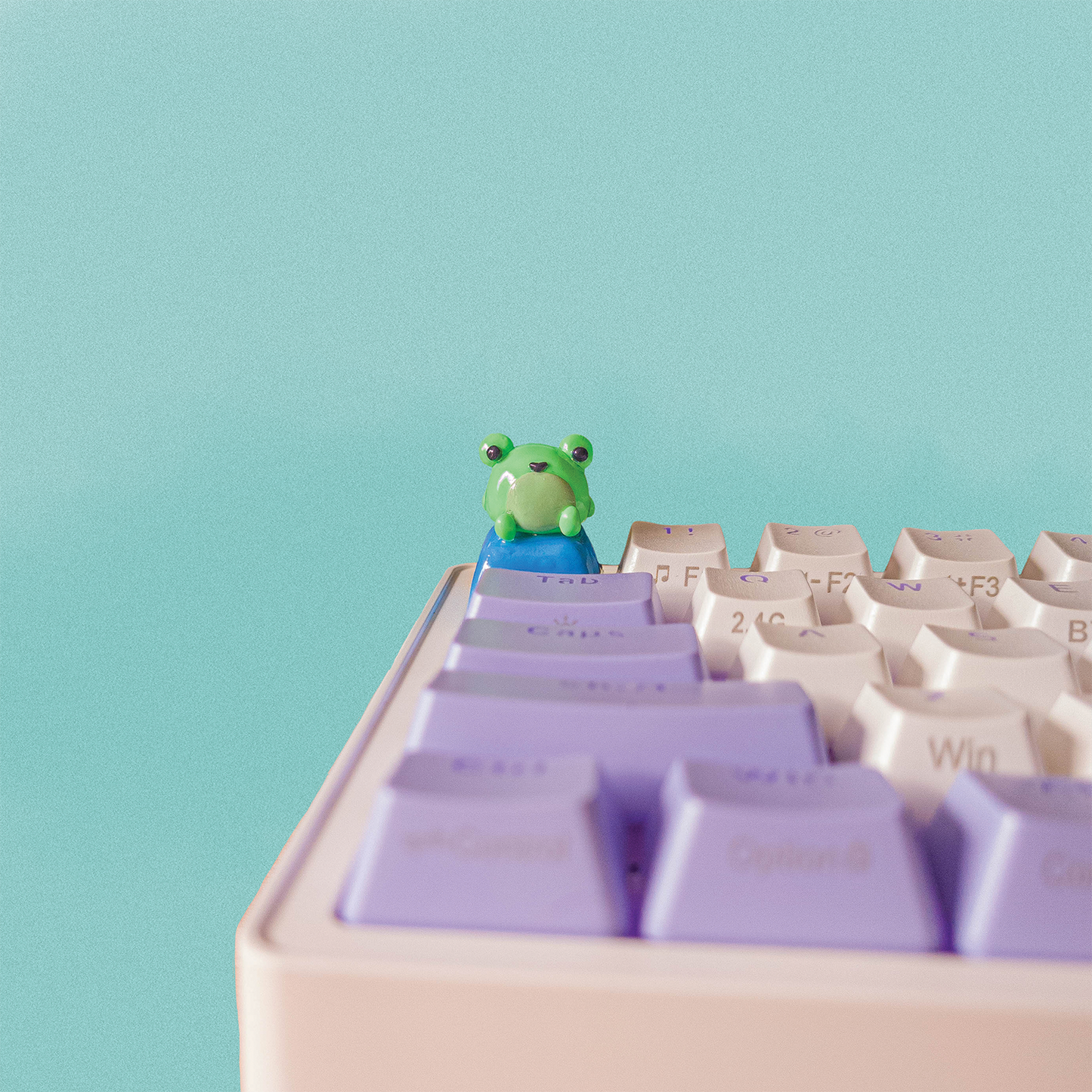 Happy Froggy Artisan Keycap