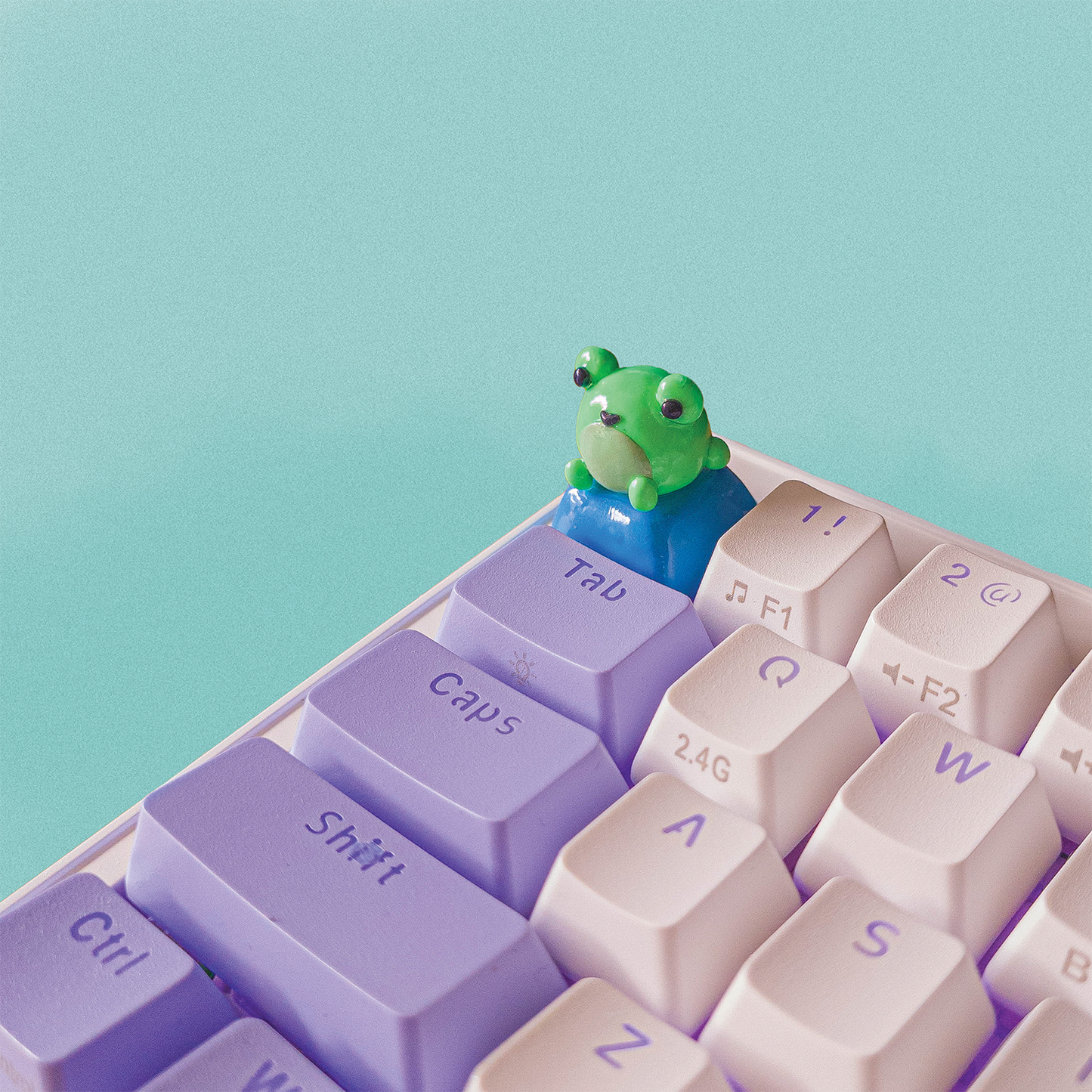 Happy Froggy Artisan Keycap