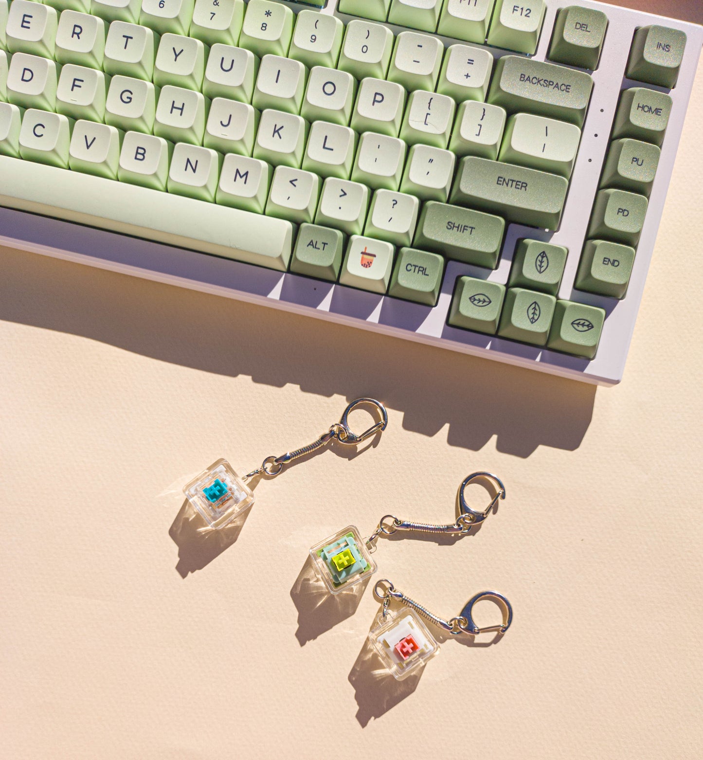 Keycap Keychain