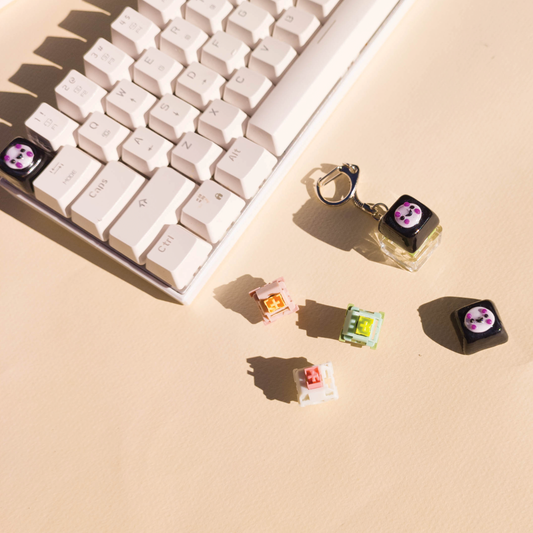 Happy No Face Artisan Keycap
