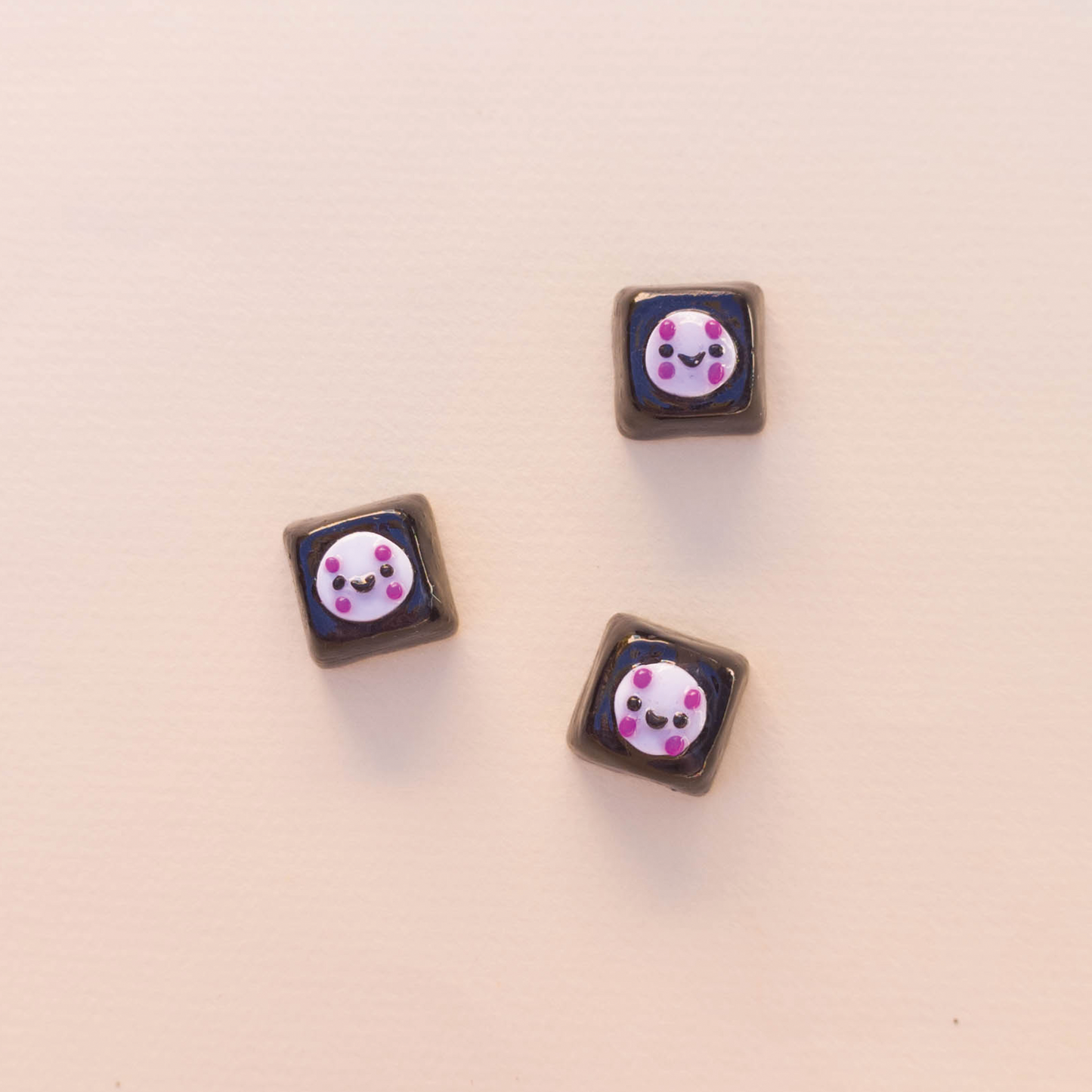 Happy No Face Artisan Keycap